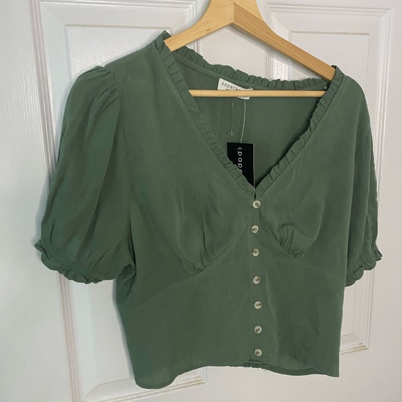 Paper Crane Crop Top - Picture 2 of 6